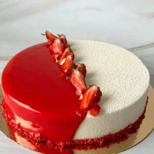 Entremet red velvet