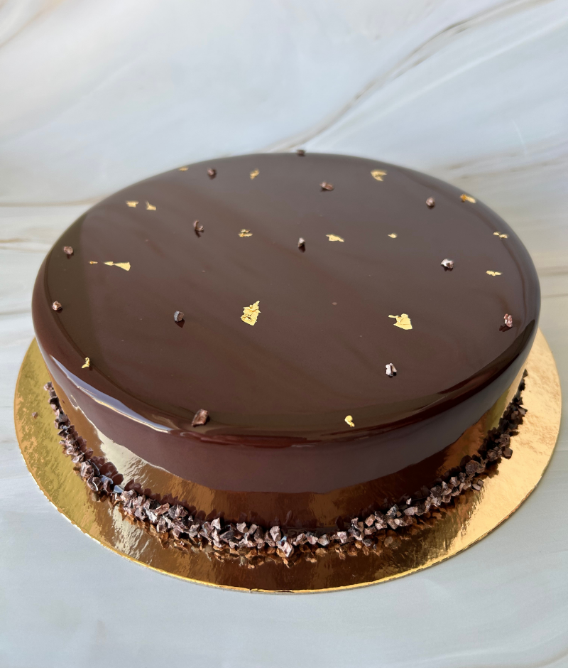 PDT - Entremet de chocolate y caramelo