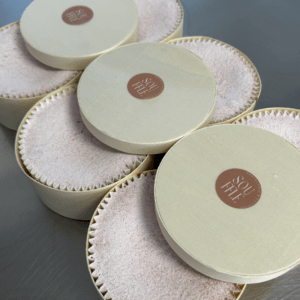 Tarta de queso pantera rosa formato mini